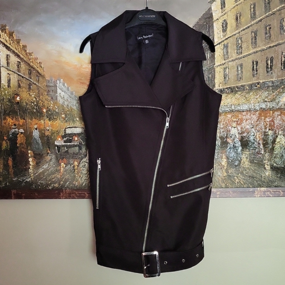 NWOT Lucy McIntosh (New Zealand) Moto Vest